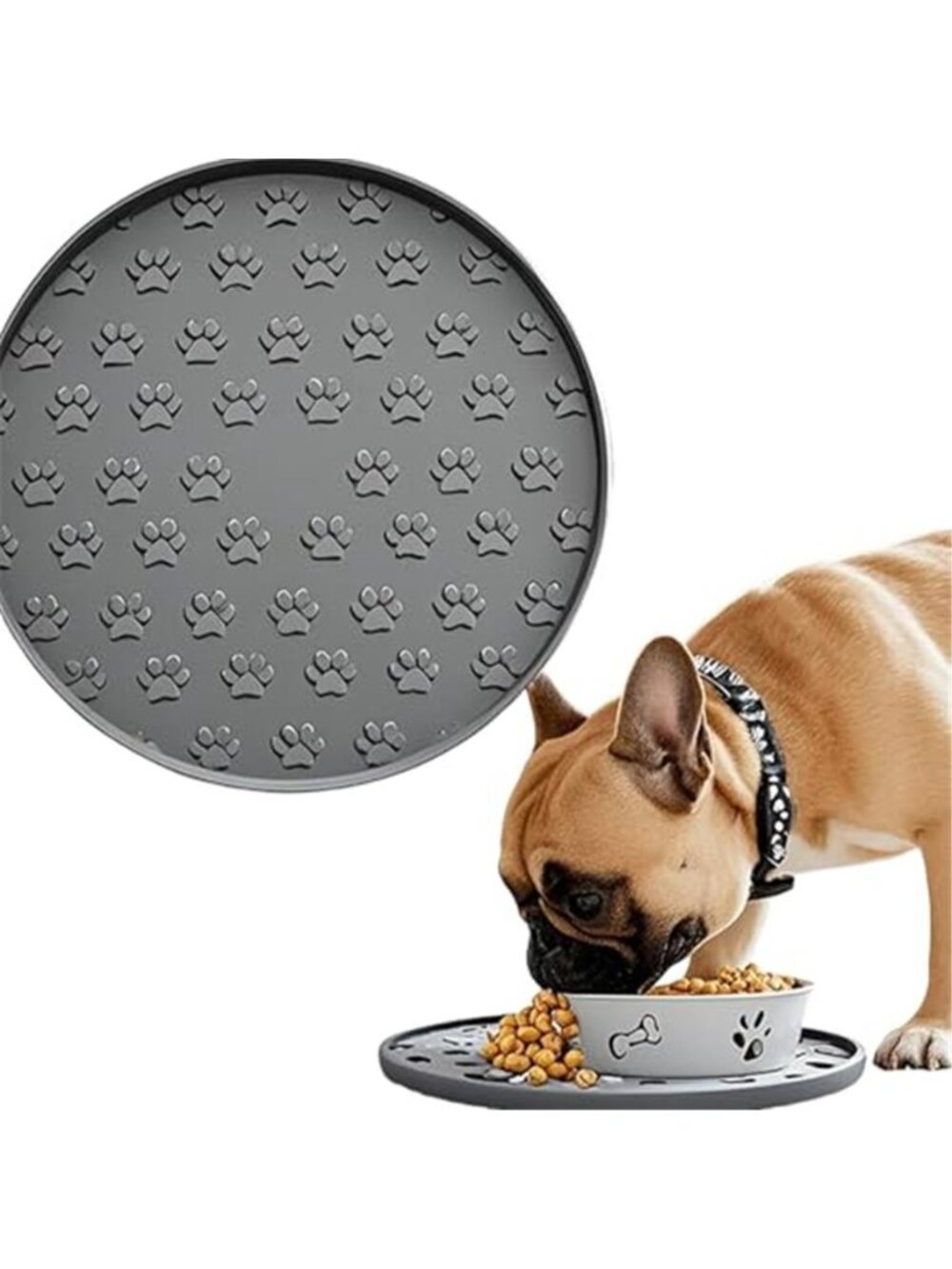 Pet Food Mat Rubber Mat for Dog Bowls Dog Food Mat